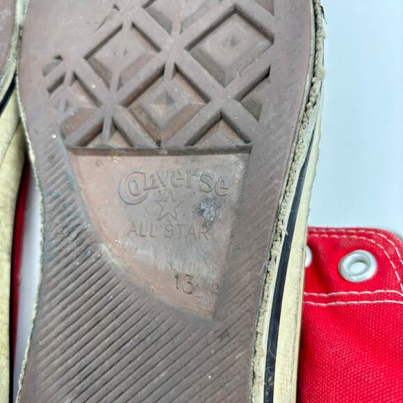 Vintage 90s Converse Chuck Taylor All Star Sneakers Shoes Men\'s 13 Distressed main image 11